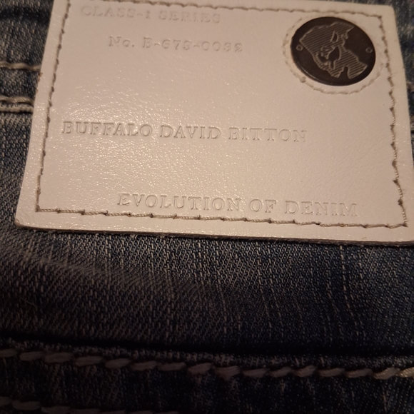 Buffalo David Bitton Men's Blue Jeans - Picture 1 of 4